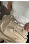 Heliophilia Silver Cinturón KPEGMSA3131 Plateado de Poliéster para Mujer